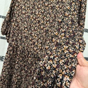 Ava & Viv floral midi dress 3X